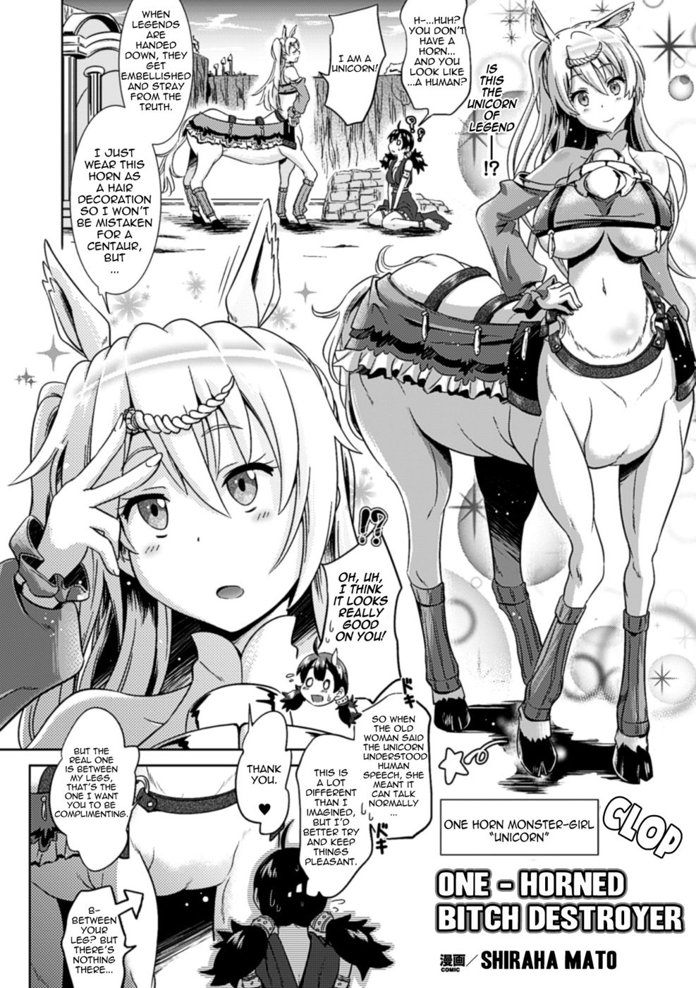Hentai Manga Comic-One-Horned Bitch Destroyer-Read-2